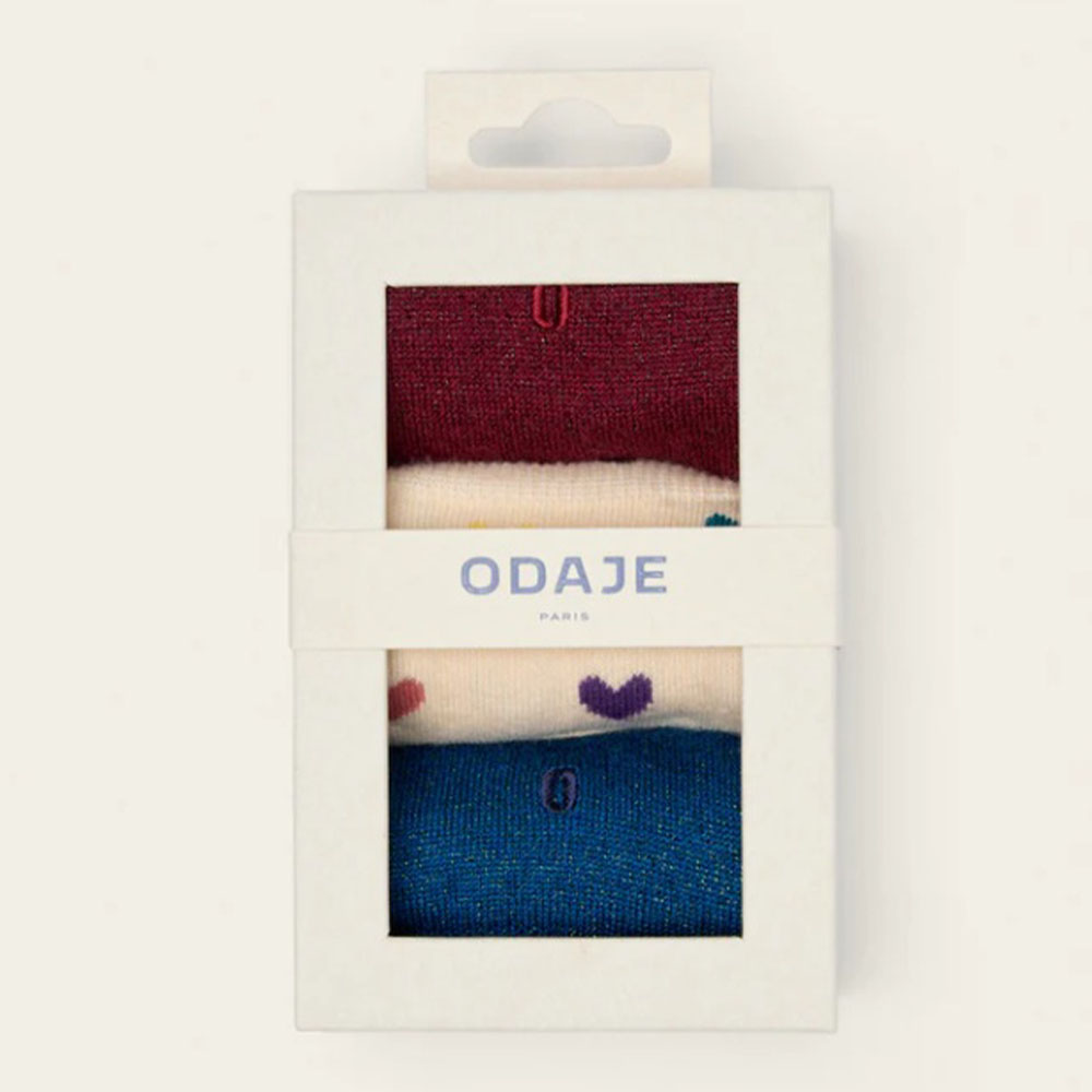 Calcetines mujer colores dibujo – Moustache foto 2