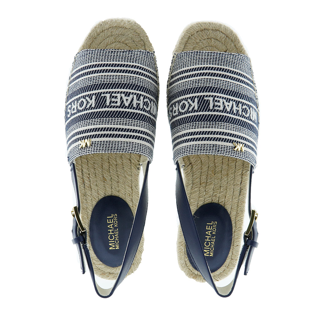 Alpargata abierta plana mujer Michael Kors Fisher Espdril foto 2