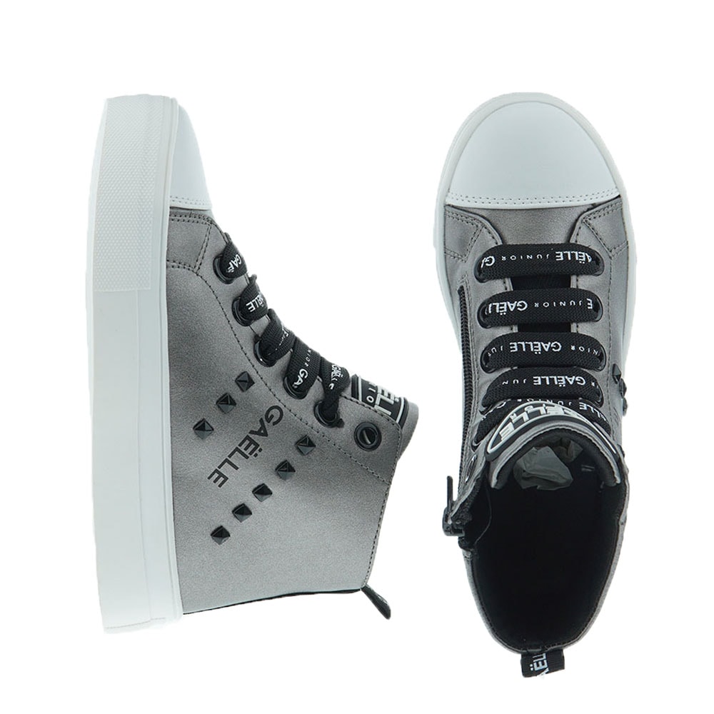 Bota sport cremallera metalizada Gaelle G-1602 foto 2