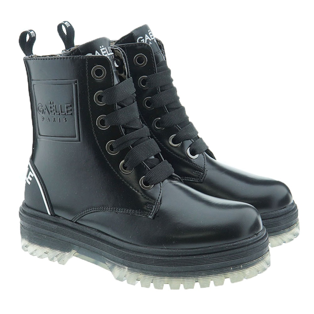 Bota militar niña logo Gaelle G-1673