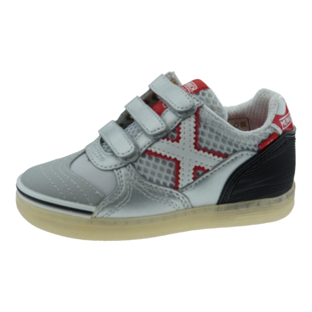Zapatillas casual triple velcro Munich G-3 Kids Vco foto 3