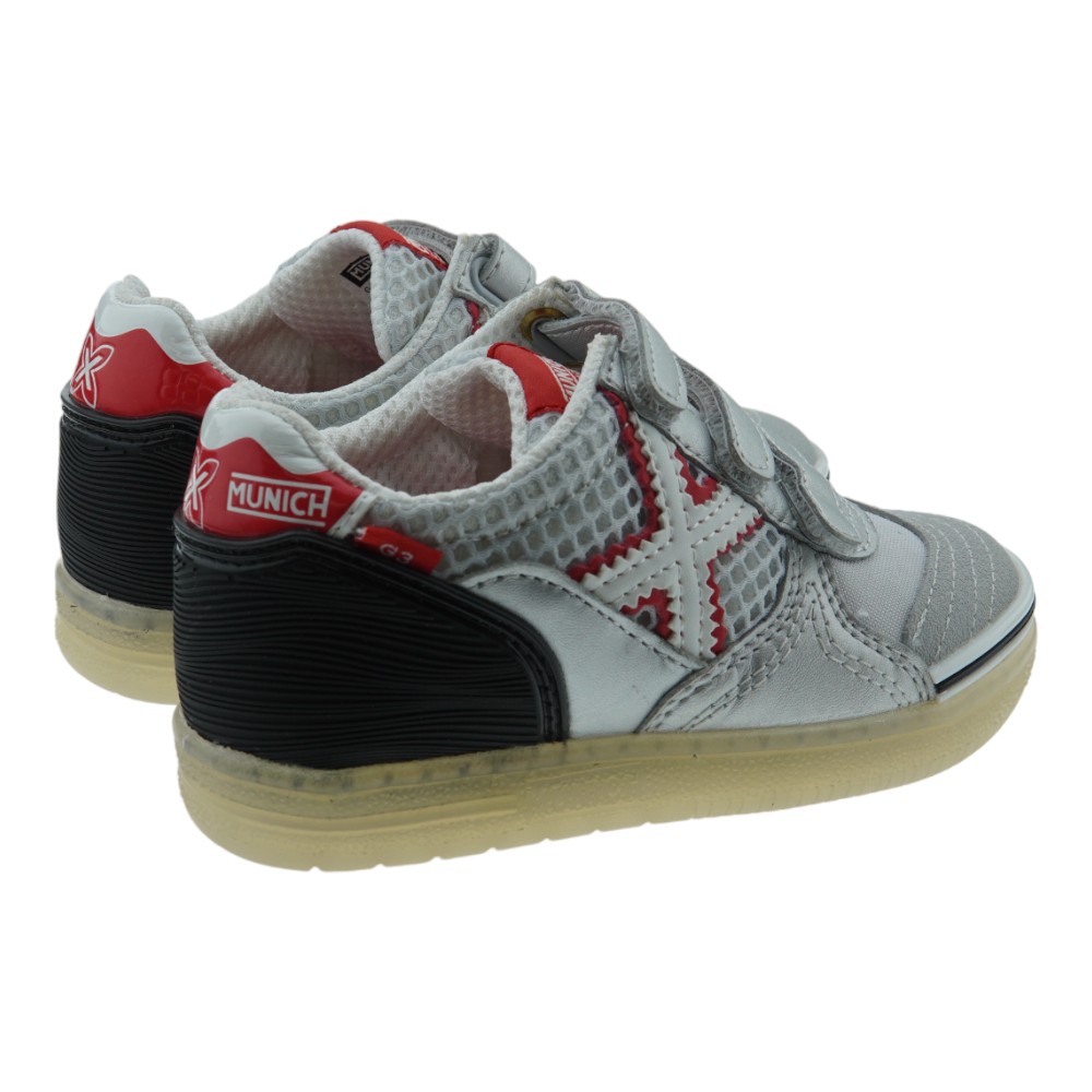 Zapatillas casual triple velcro Munich G-3 Kids Vco foto 4