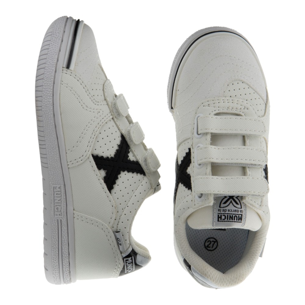 Zapatillas casual triple velcro Munich G-3 Kids Vco foto 2