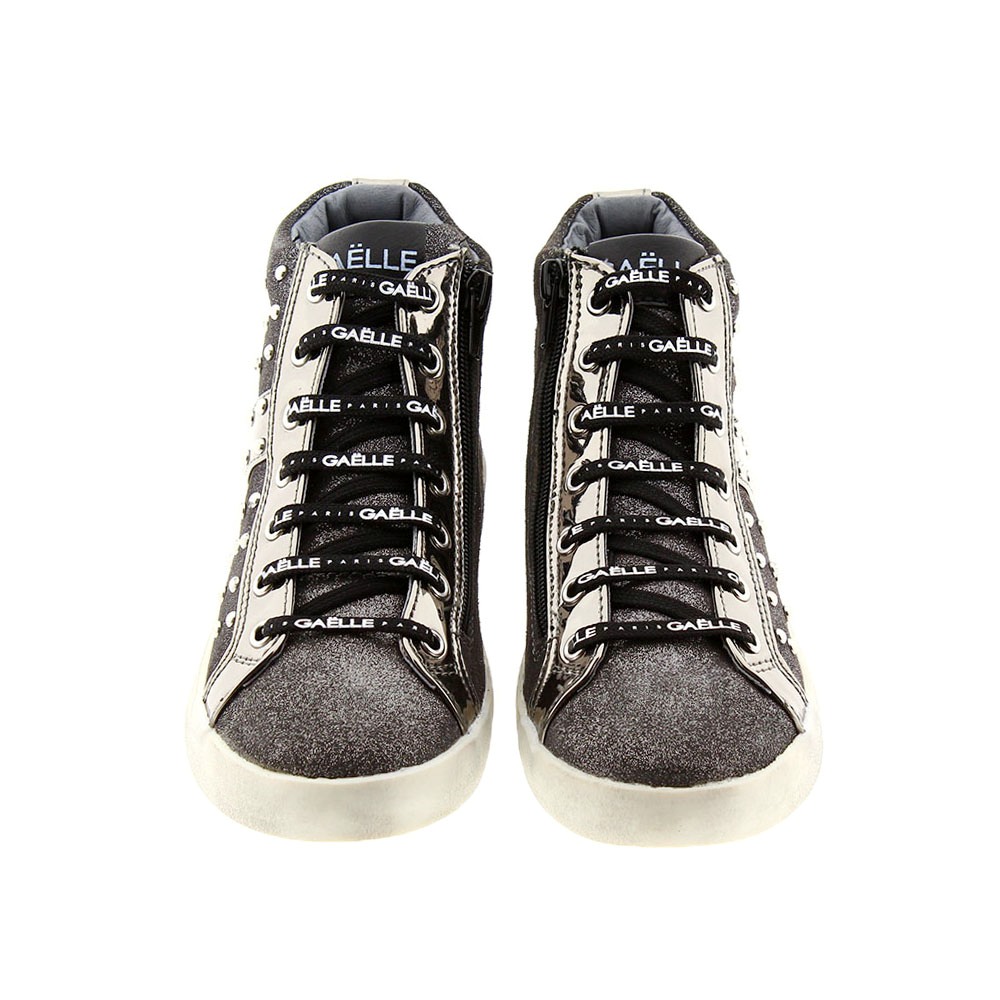 Bota deportiva metalizada tachuelas Gaëlle G-430A foto 2