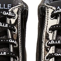 Bota deportiva metalizada tachuelas Gaëlle G-430A foto 8