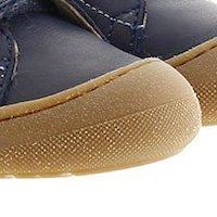 Zapato piel sport velcros puntera reforzada Naturino Gabby azul-marino foto 5