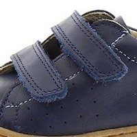 Zapato piel sport velcros puntera reforzada Naturino Gabby azul-marino foto 6
