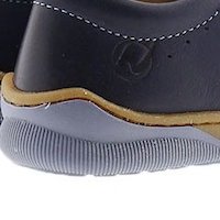 Zapato piel sport velcros puntera reforzada Naturino Gabby azul-marino foto 7