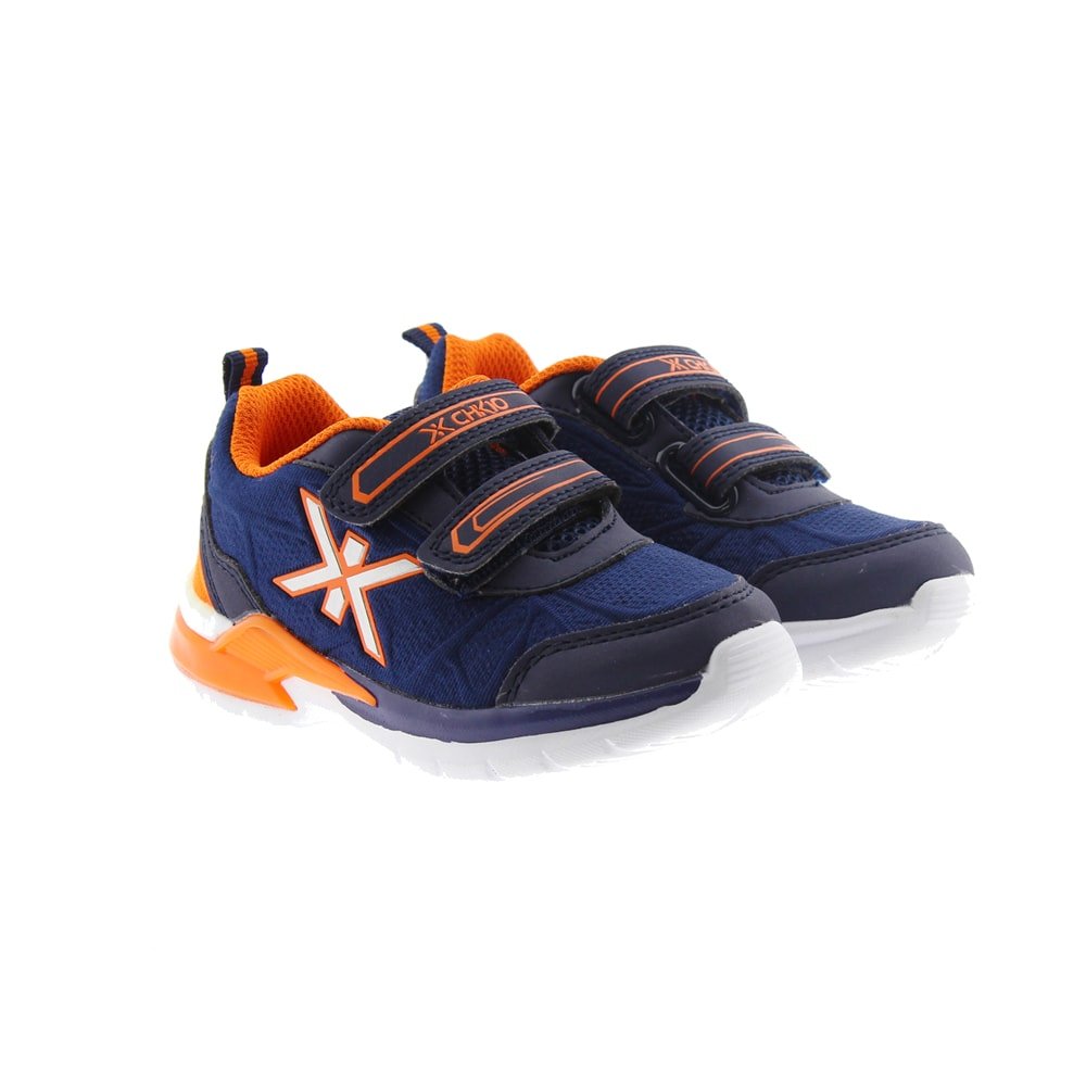 Zapatillas niño luces velcro Chika10 Galaxia 01