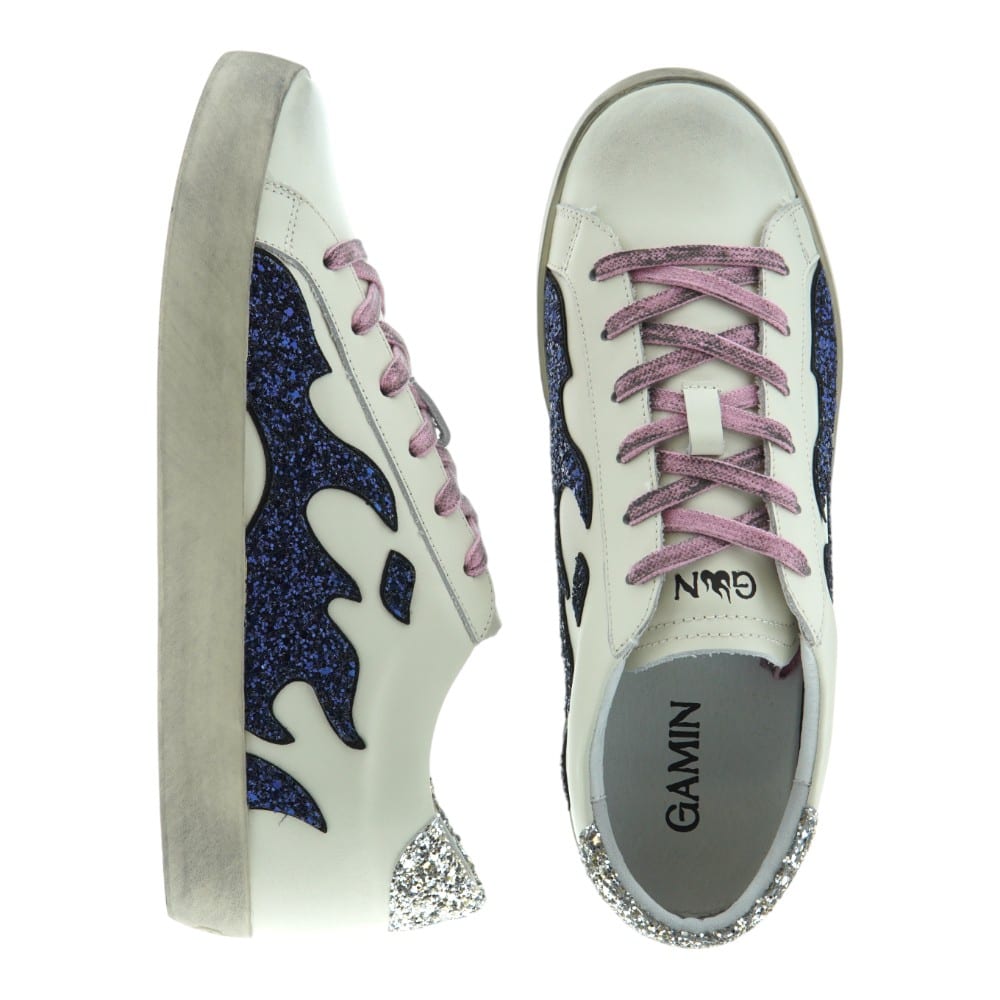 Sneakers Glitter Cordones Bibilou Gamin | Carrile foto 2