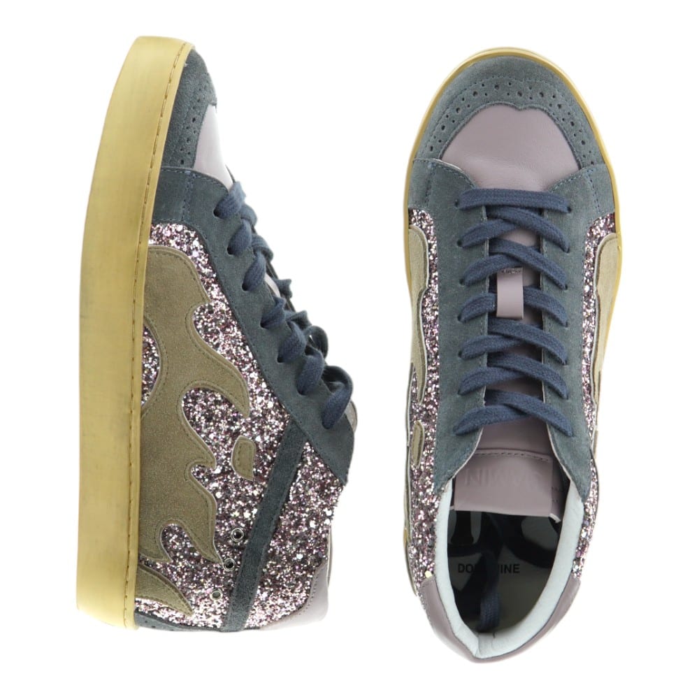 Bota deportiva Gamin Bibilou con glitter y suela de goma para mujer foto 2