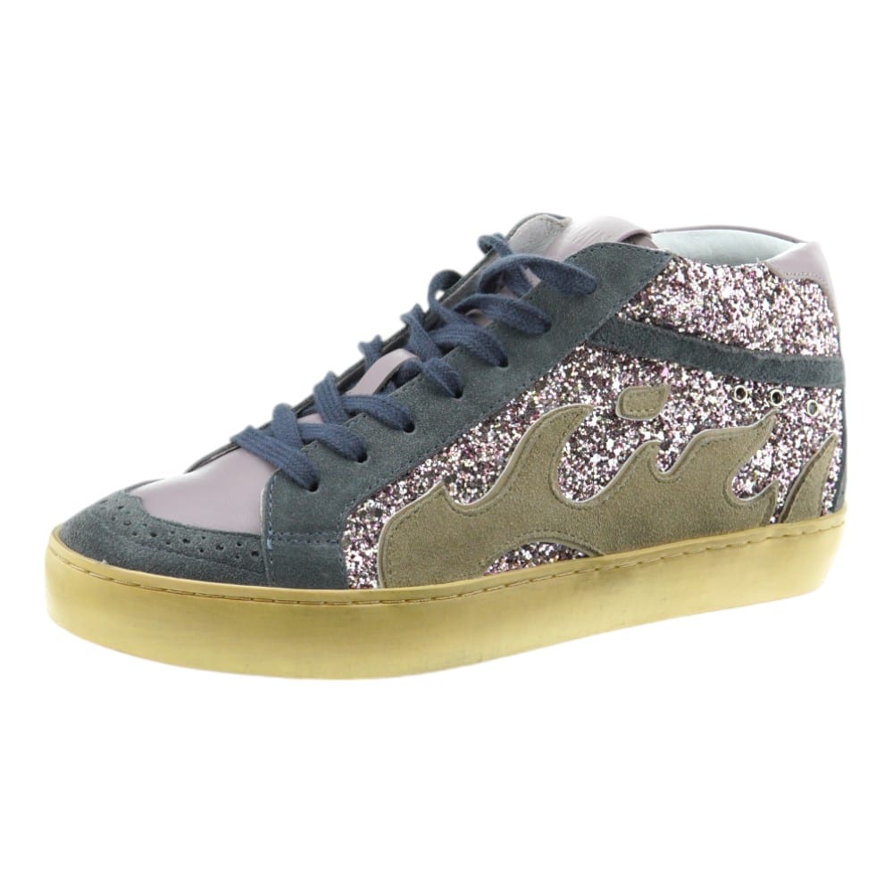 Bota deportiva Gamin Bibilou con glitter y suela de goma para mujer foto 3