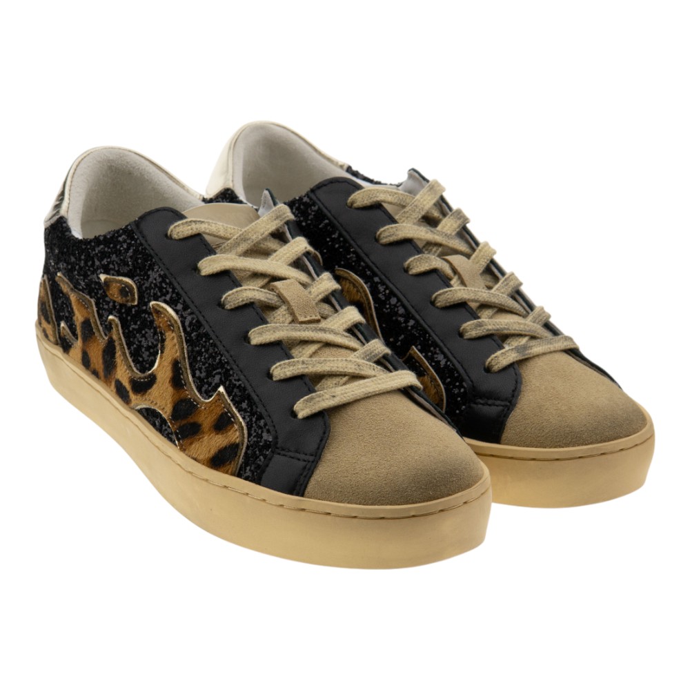 Zapatillas Gamin Bibilou leopardo D0058S05
