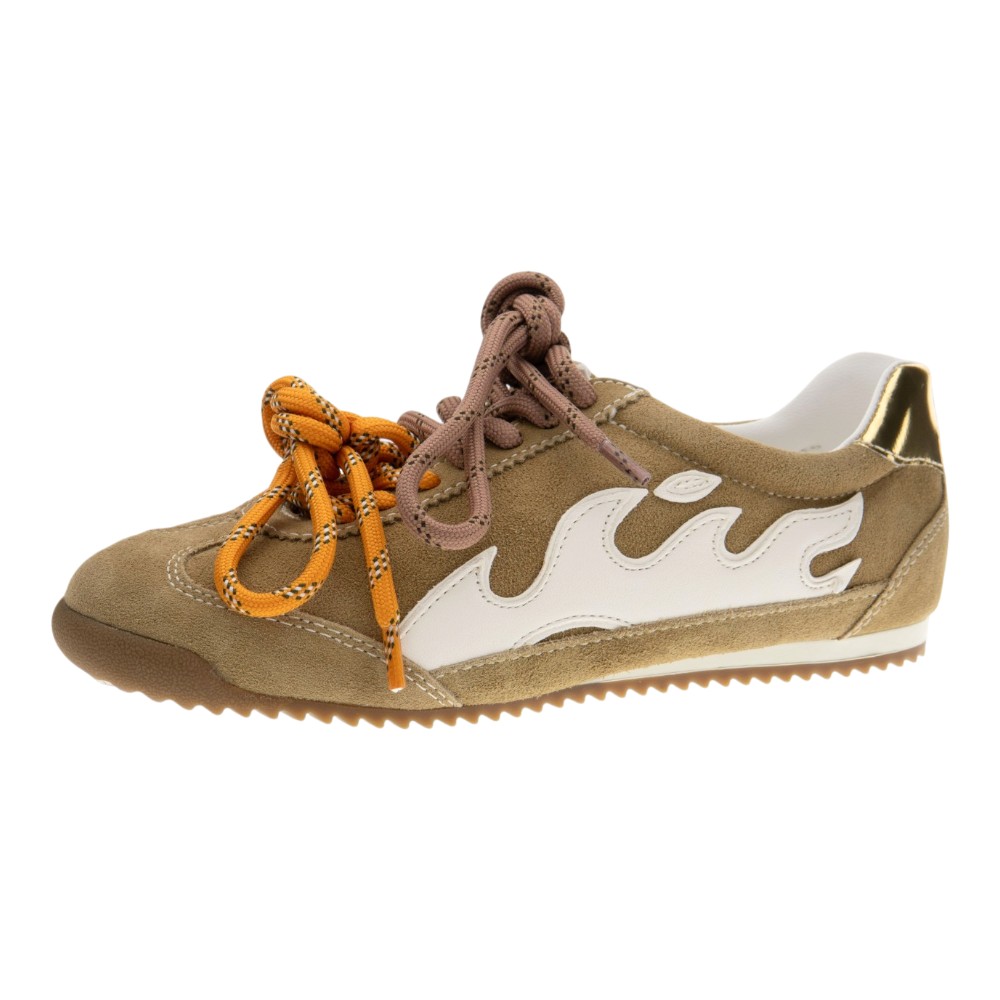 Sneakers cuero cordones Gamin Bibilou foto 3