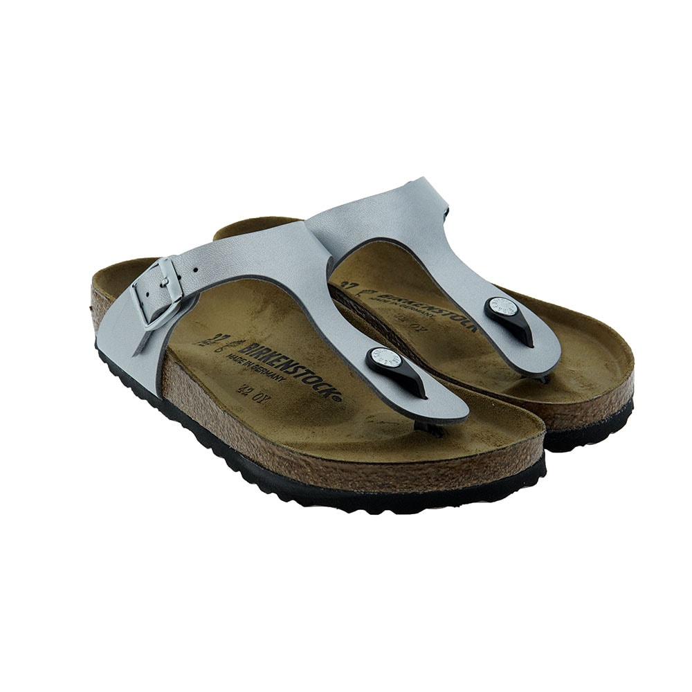 Sandalias ugly shoes metalizadas anatómicas Birkenstock Gizeh Birko