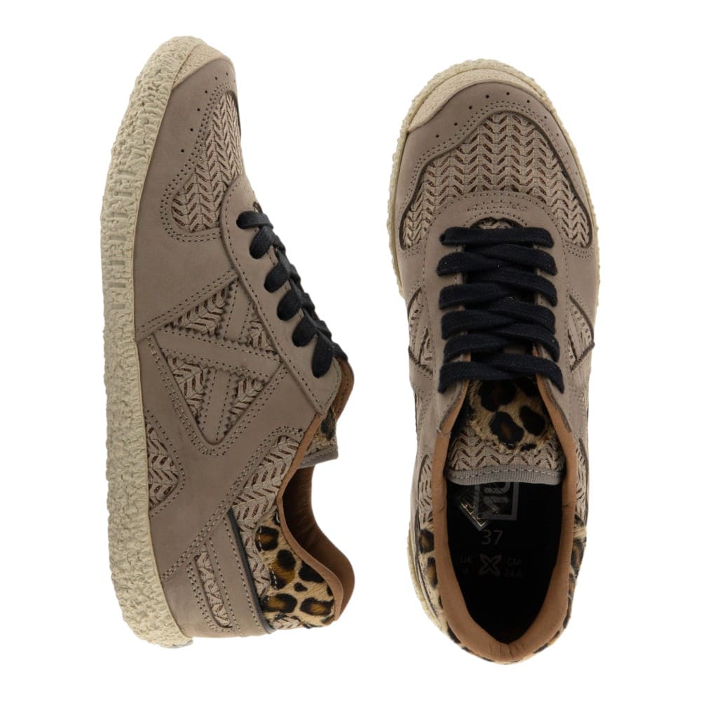 Zapatillas Munich Casual Mujer Taupe foto 2