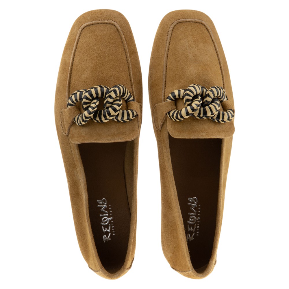 Mocasines mujer azules Reqins | Elegancia y comodidad en Carrile.es foto 2