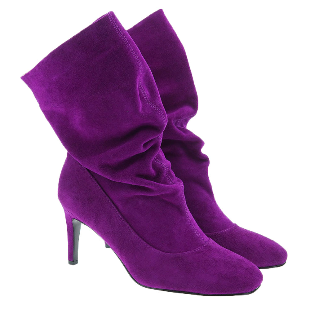 Botas tacón stiletto caña arrugada Bibilou Hamburgo-525T30