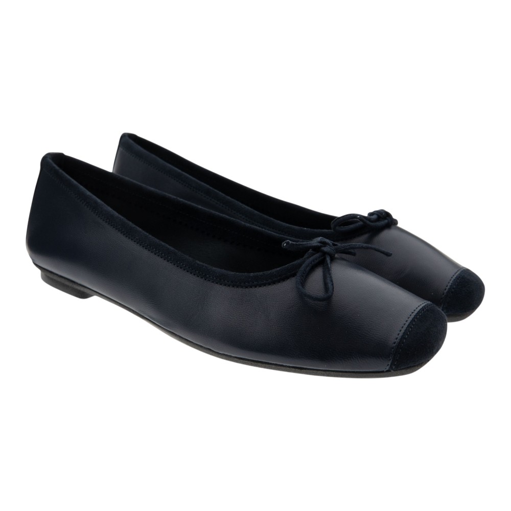 Bailarinas piel mujer lazo Reqins Harmony 