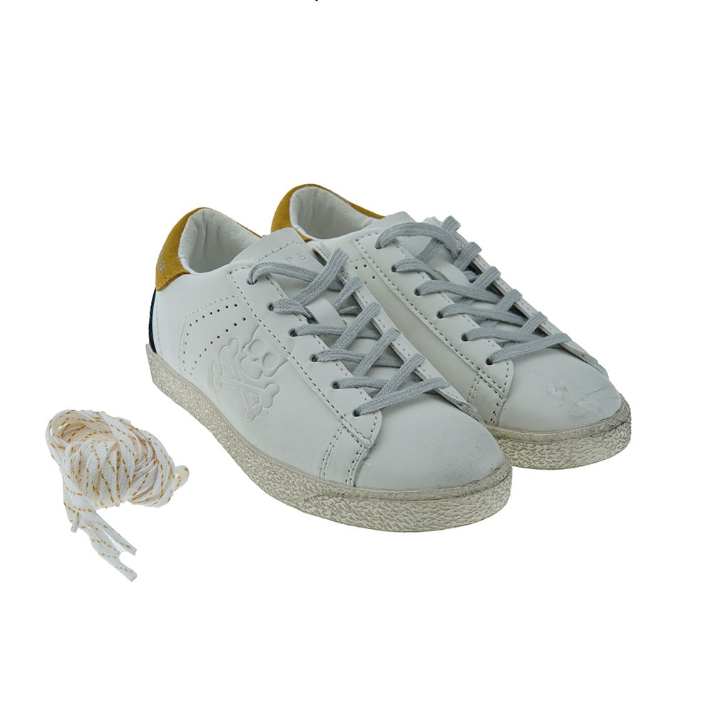 Zapatillas piel niño cordones Scalpers Henrry Kids