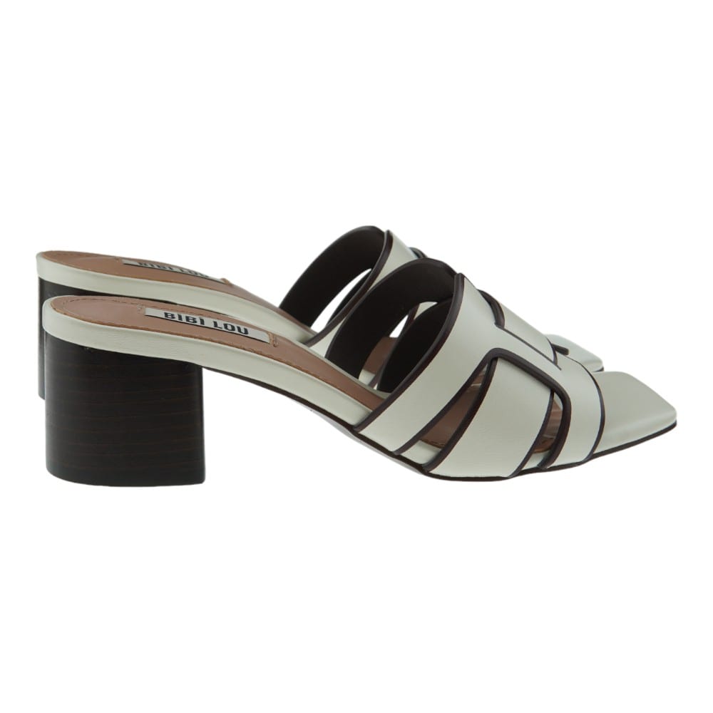 Sandalias con Tacón Bibilou Blancas | Estilo Sofisticado en Carrile foto 4