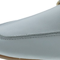 Mocasines piel mujer cadena Reqins Horel Cuir foto 5
