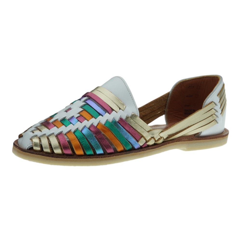 Sandalias mujer cerradas Mapache multicolor foto 3