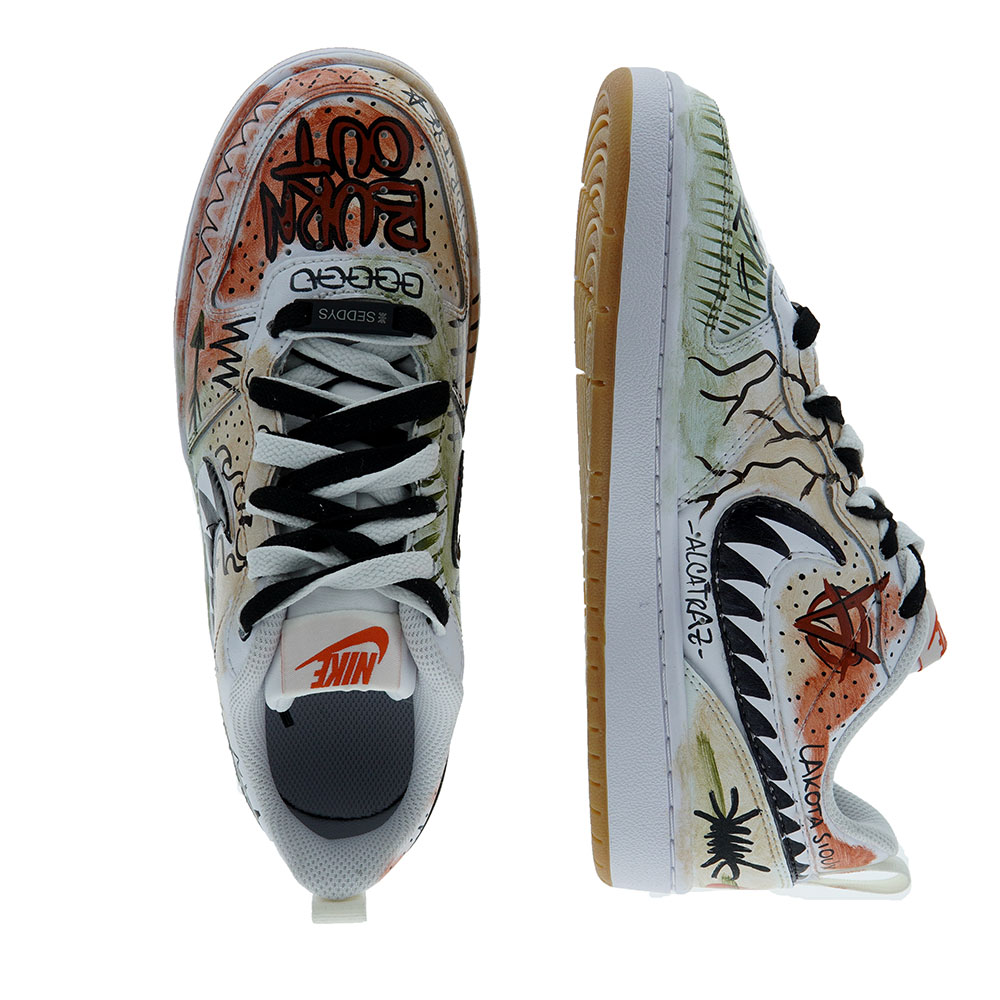 Deportivas print personalizadas Seddys Indus Akame Court Borough Nike