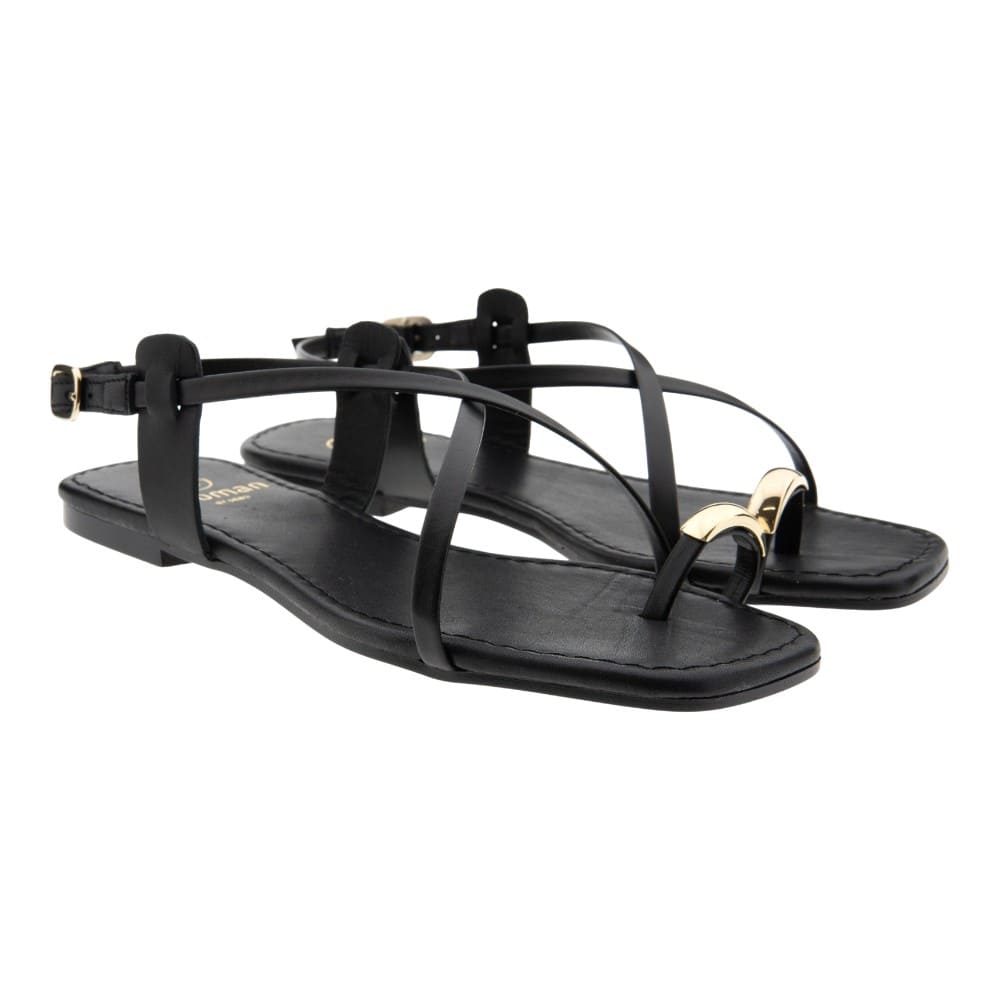 Sandalias planas dedo adorno Go Woman Ines