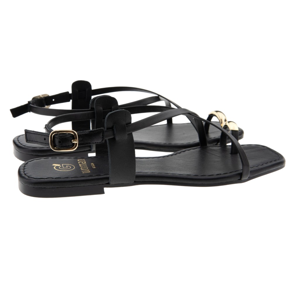 Sandalias planas dedo adorno Go Woman foto 4