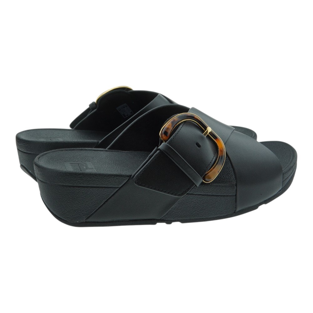 Sandalias negras cuña mujer FitFlop – Comodidad y estilo veraniego foto 4