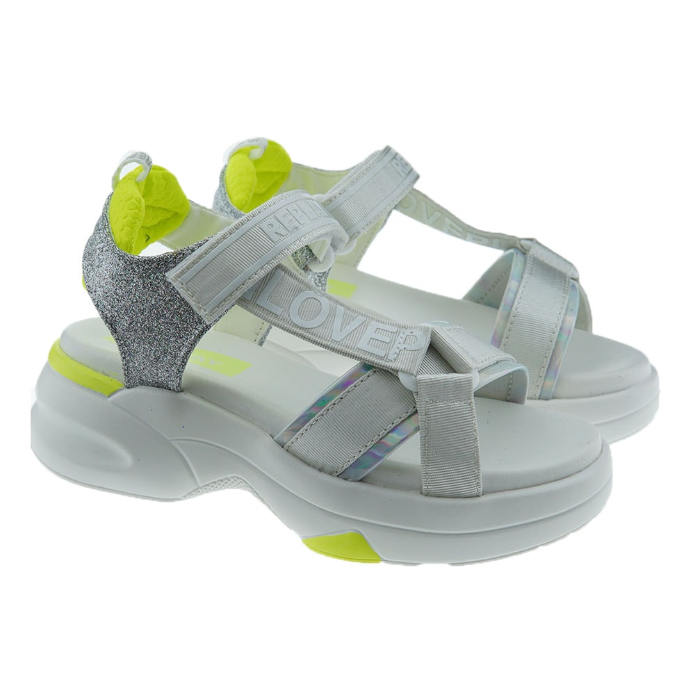 Sandalias bio plataforma velcro Replay JP130001T