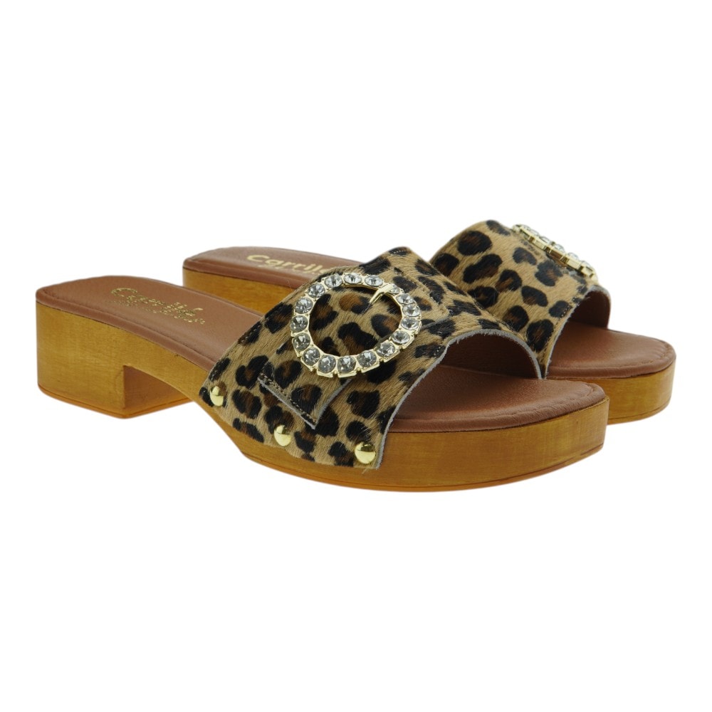 Sandalias animal print mujer Carrile Woman Julia