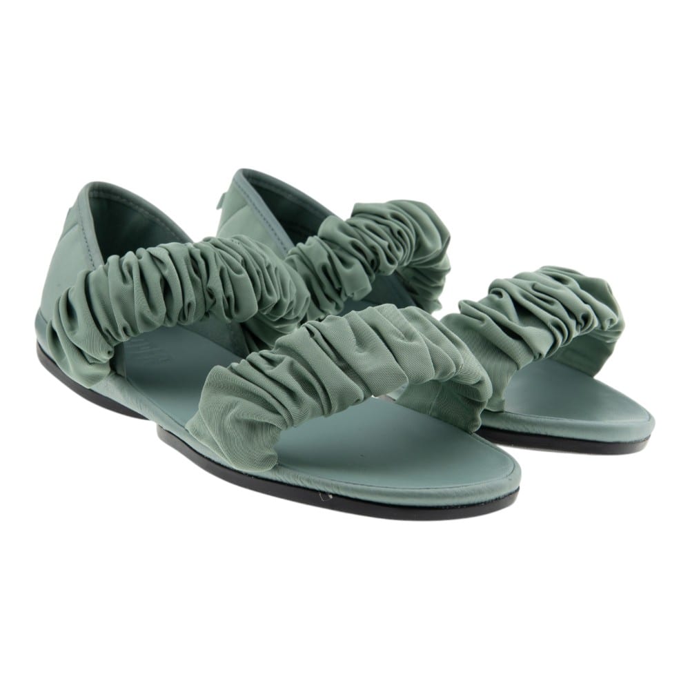 Sandalias Planas Mujer Diseño Fruncido Camper k201707