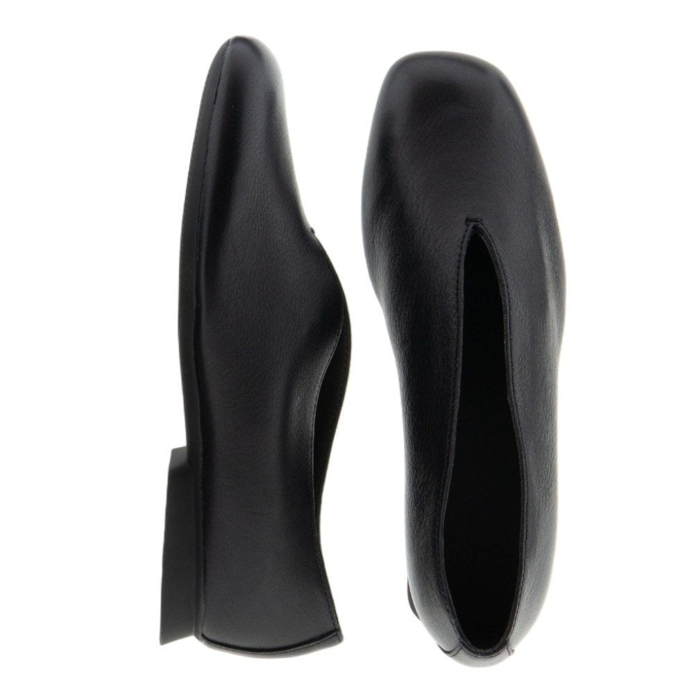 Bailarina negra piel mujer Camper cómoda y minimalista foto 2