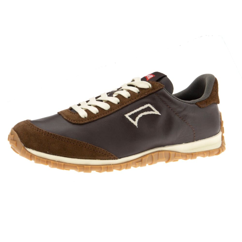 Zapatillas mujer Camper marrones cordones | Carrilé foto 3