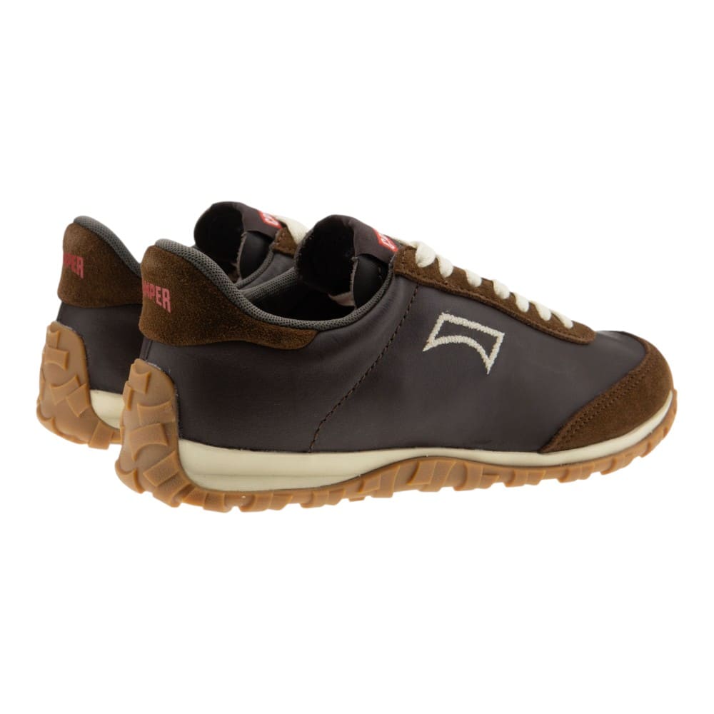 Zapatillas mujer Camper marrones cordones | Carrilé foto 4