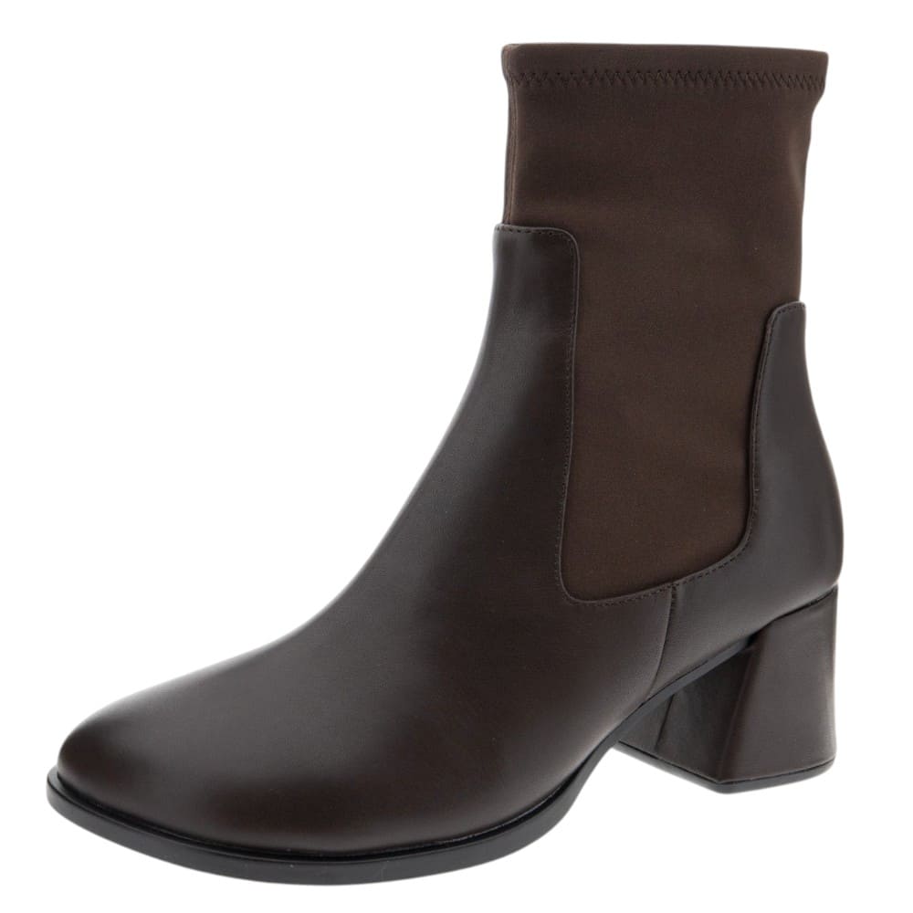 Botines piel tacón caña elástica Camper | Carrilé foto 3