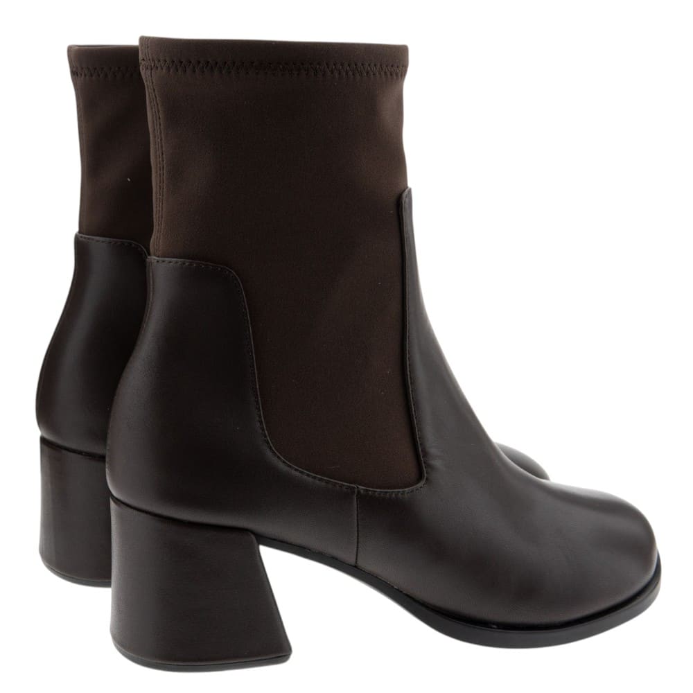Botines piel tacón caña elástica Camper | Carrilé foto 4