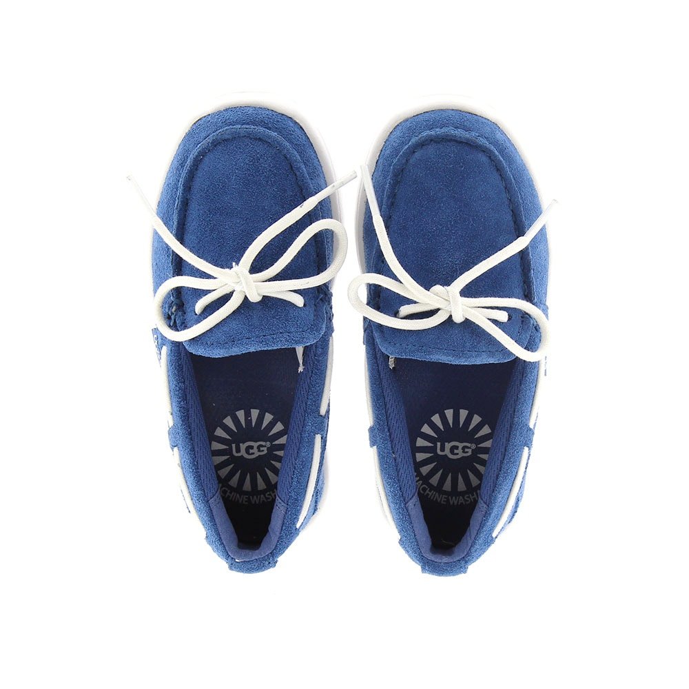 Mocasines piel lazo y logo Ugg K Beach Moc Kid foto 2