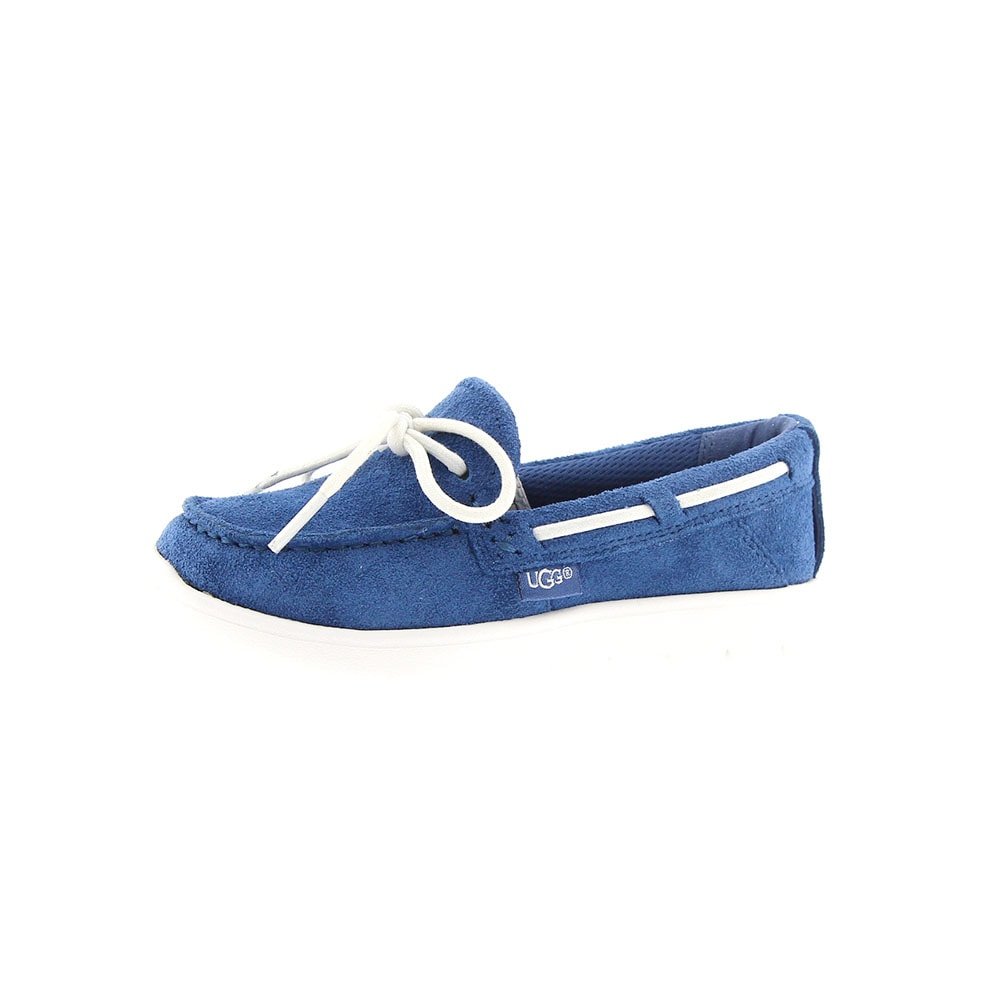 Mocasines piel lazo y logo Ugg K Beach Moc Kid foto 3