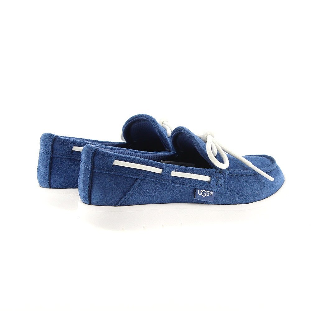 Mocasines piel lazo y logo Ugg K Beach Moc Kid foto 4