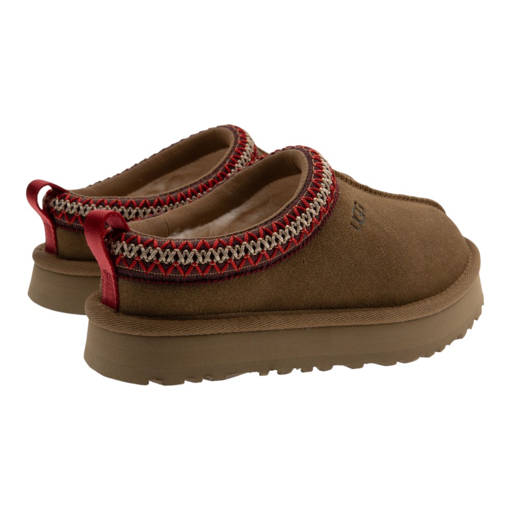 UGG zueco Tazz Kids plataforma ante cuero foto 4
