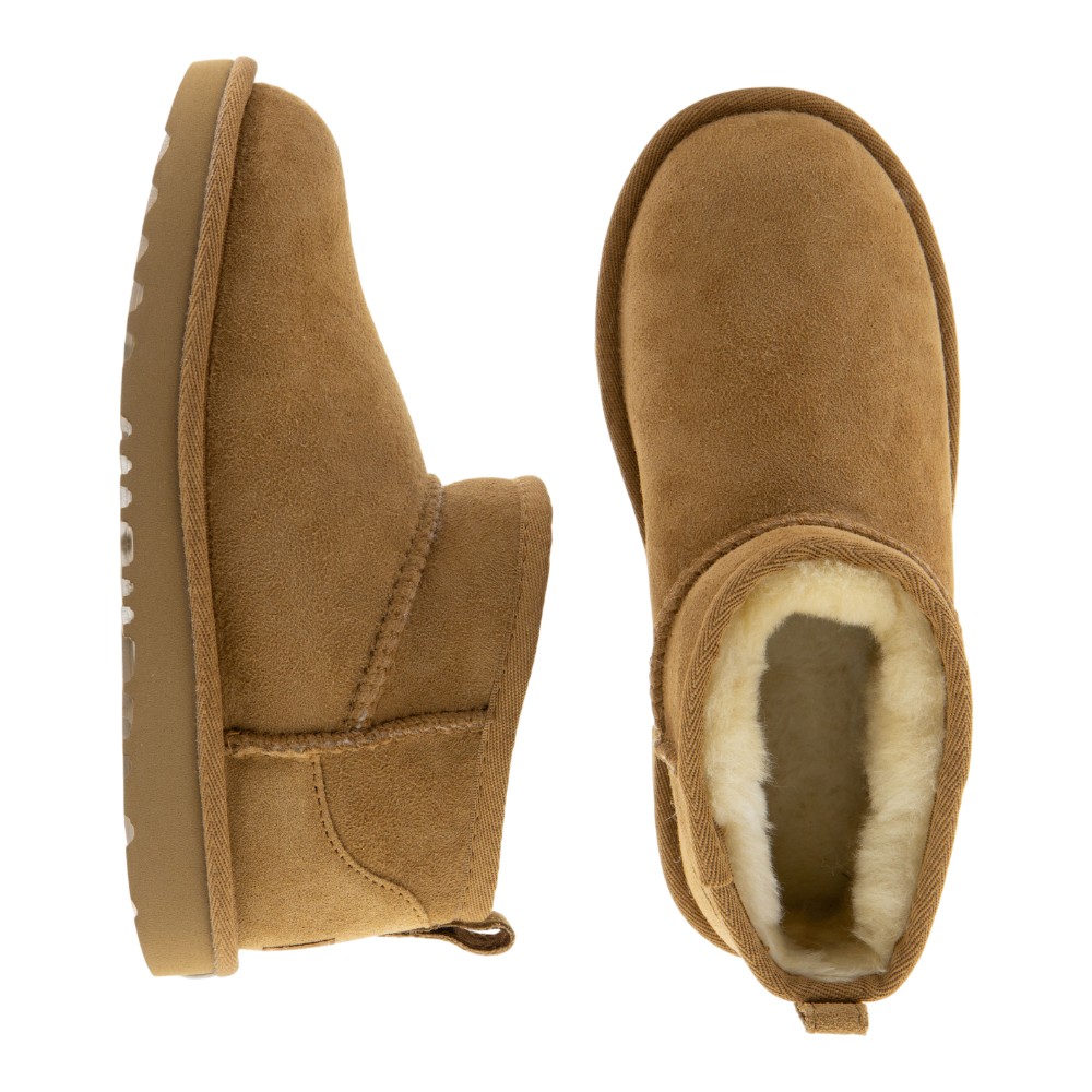 Botas australianas cuero invierno niña UGG cálidas foto 2