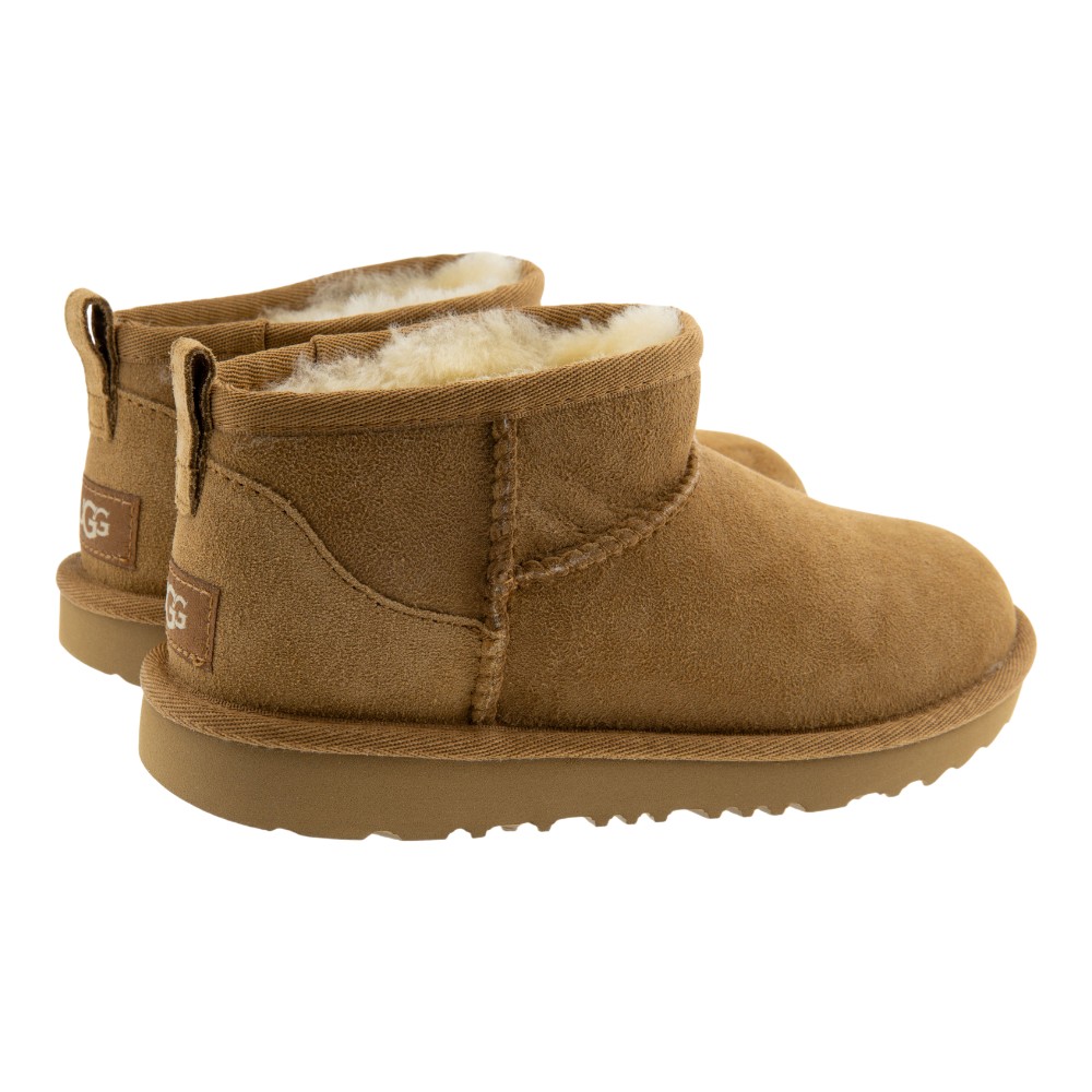 Botas australianas cuero invierno niña UGG cálidas foto 4