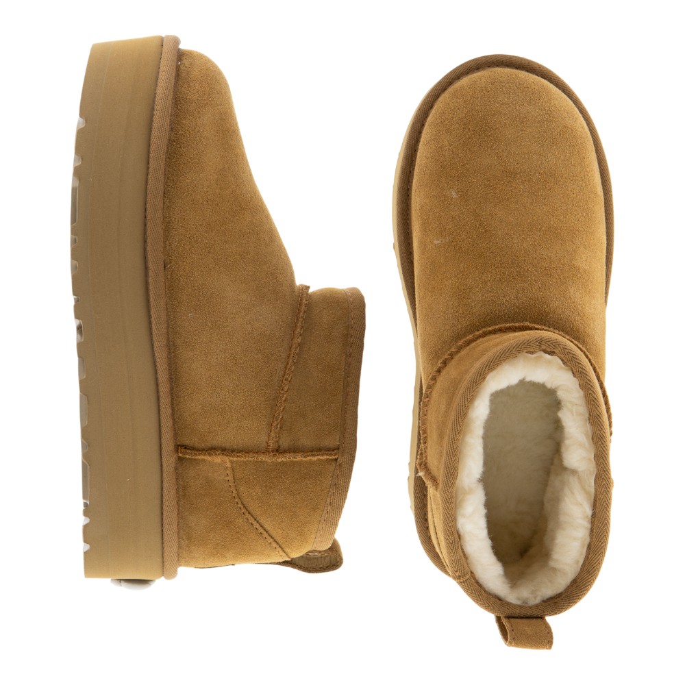 Botas australianas niña invierno cuero – UGG foto 2
