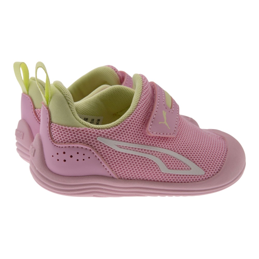 Escarpines piscina velcro rosas Puma foto 4