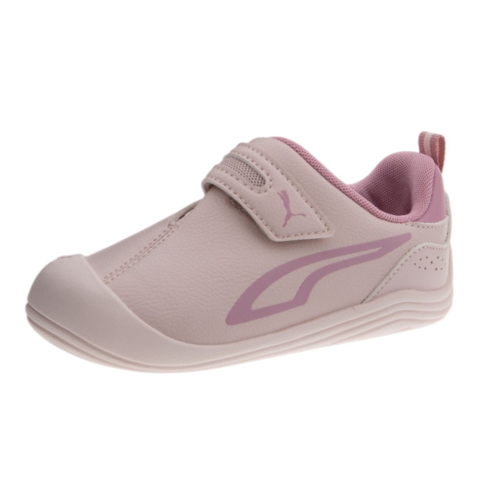 Zapatillas respetuosas niña rosa Puma con velcro | Carrilé foto 3