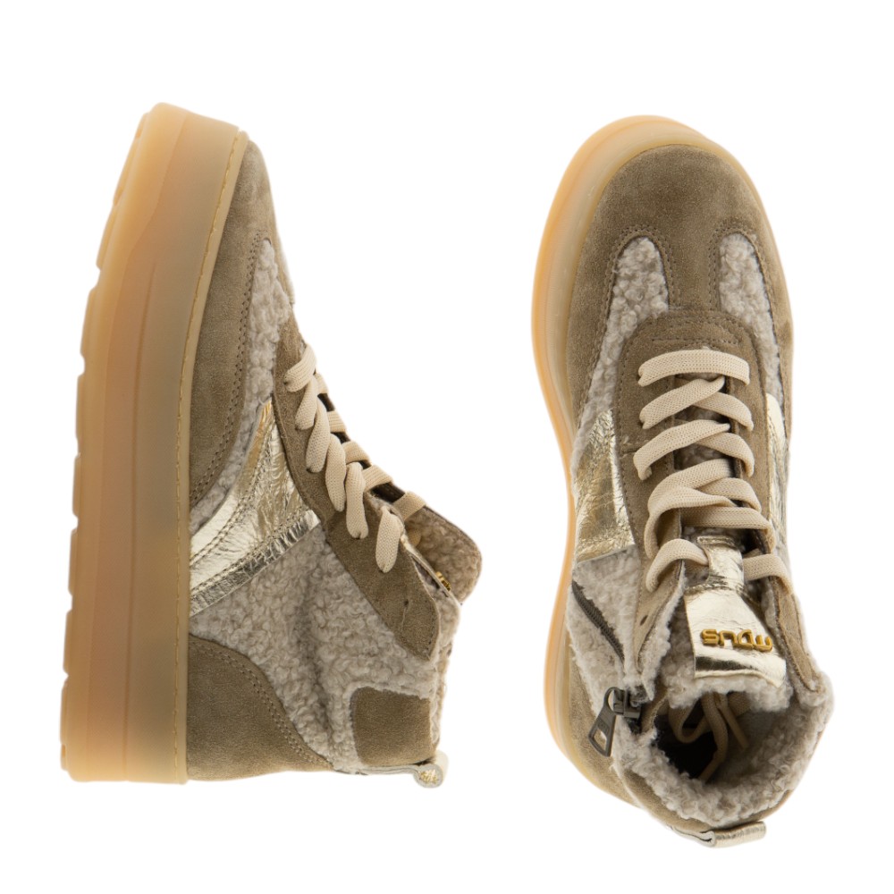 Sneakers botas mujer con forro borreguito – Mjus foto 2