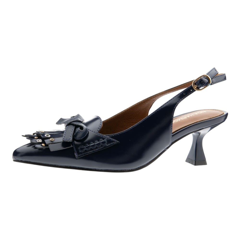 Zapato destalonado punta flecos y tachas Noa Harmon foto 3